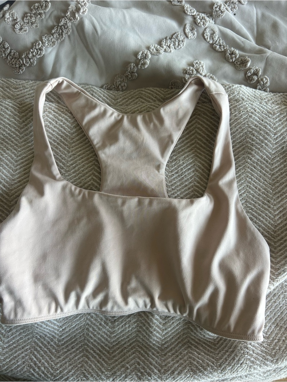 Reformation pale pink Sports Bra - Racerback